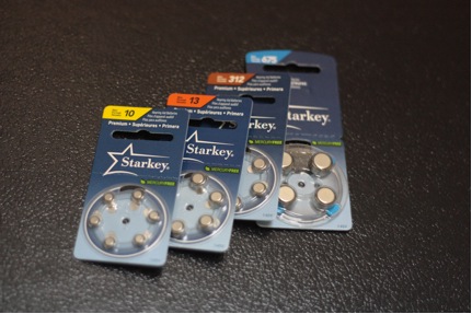 Starkey batteries